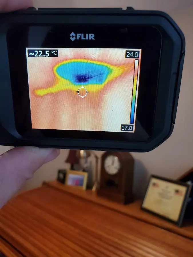 Thermal imaging inspection for water damage in Weldon Spring